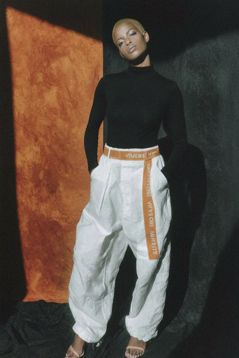 Sleek Black Long-Sleeve Turtleneck Bodysuit photo 2