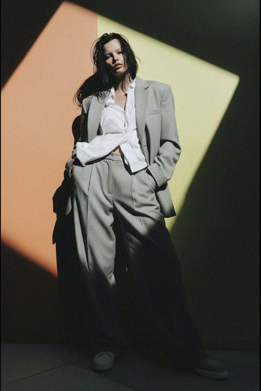 Oversize Relaxed Fit Blazer photo 3