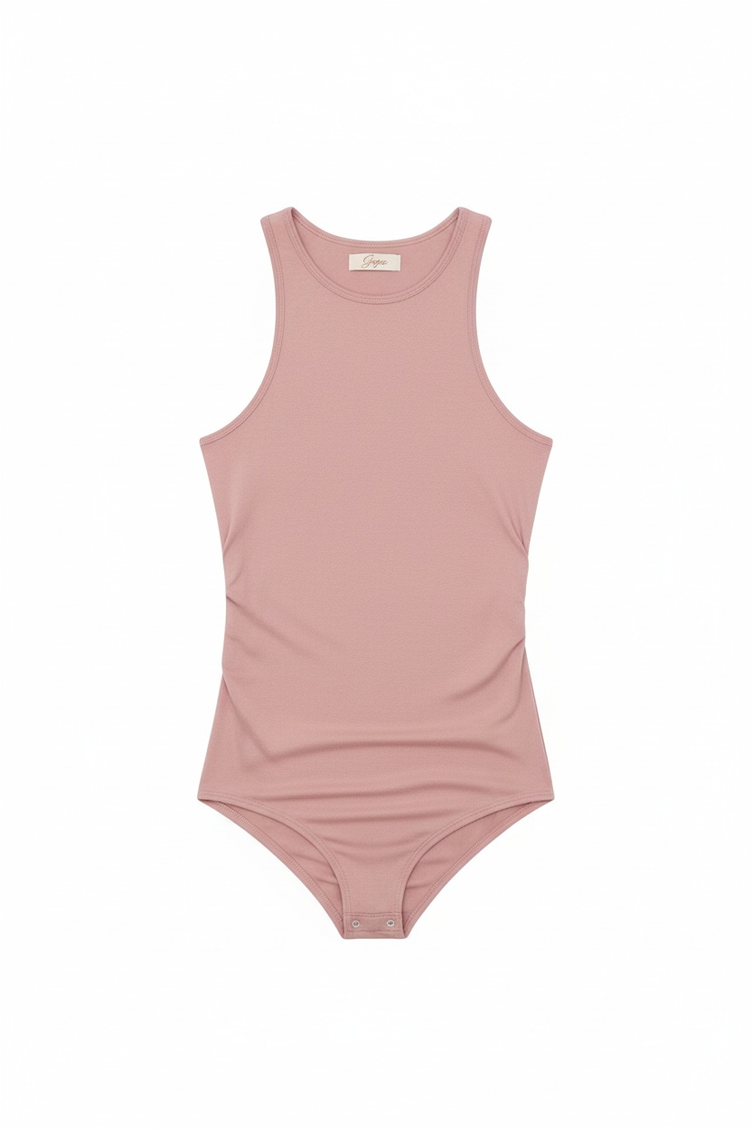 Fitted Pink Tank Top photo 1
