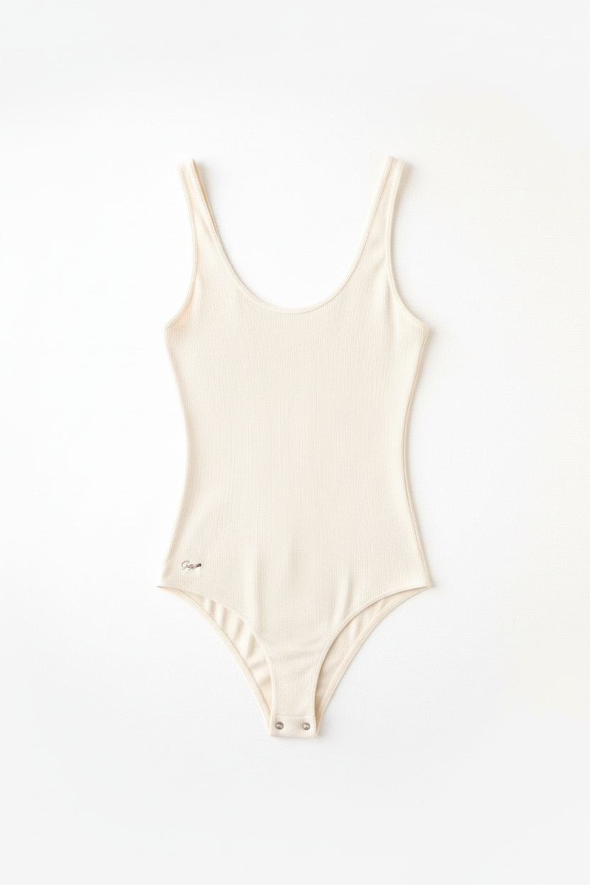 Classic Ribbed Tank Bodysuit photo 1