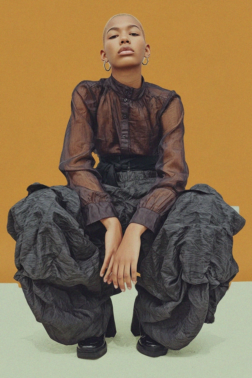 Elegant Yellow Midi Slip Dress photo 3