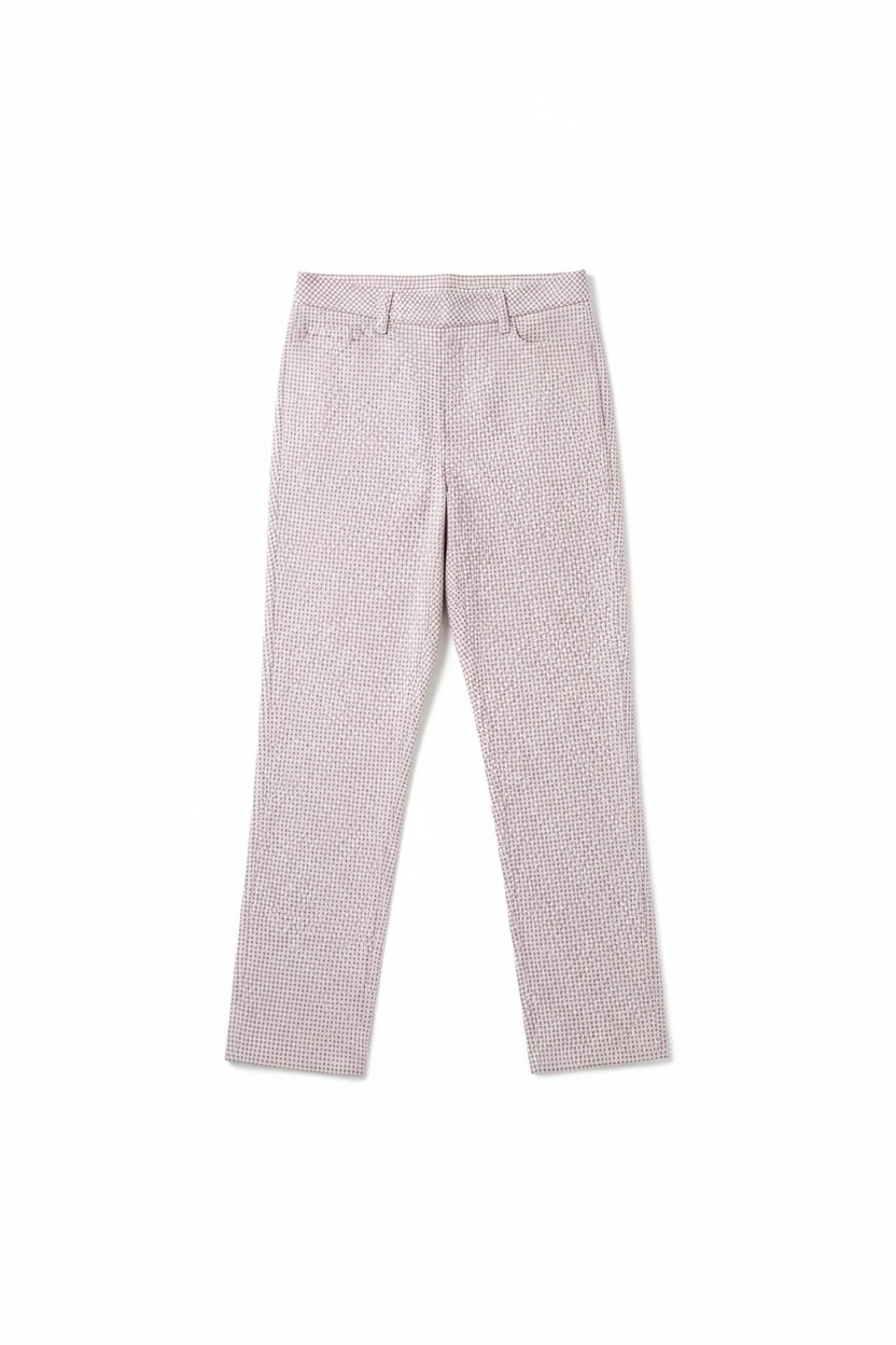 Gingham Cropped Pants photo 1