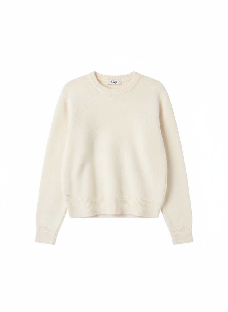 Classic Soft Knit Crew Neck Sweater photo 1