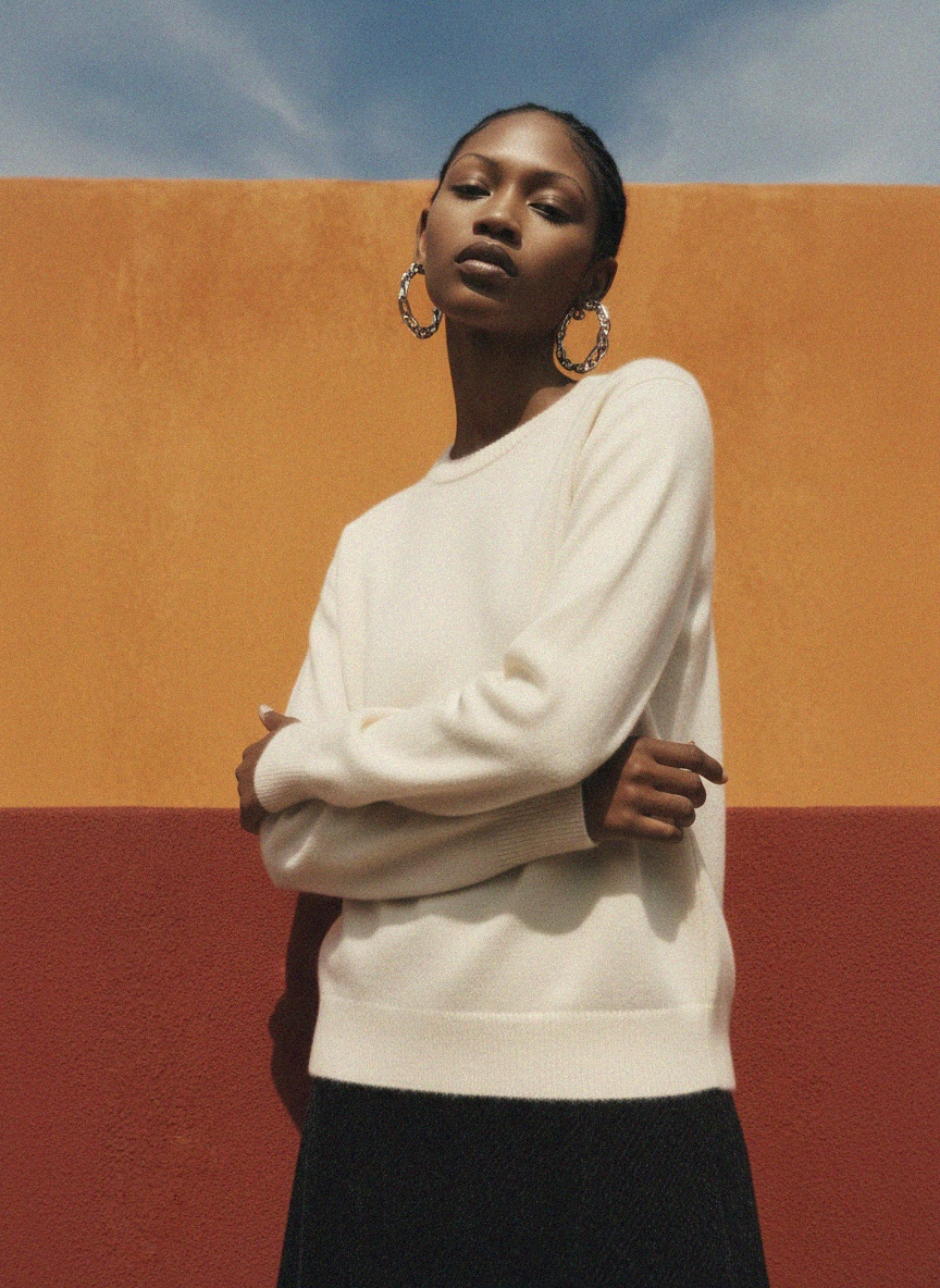 Classic Soft Knit Crew Neck Sweater photo 2