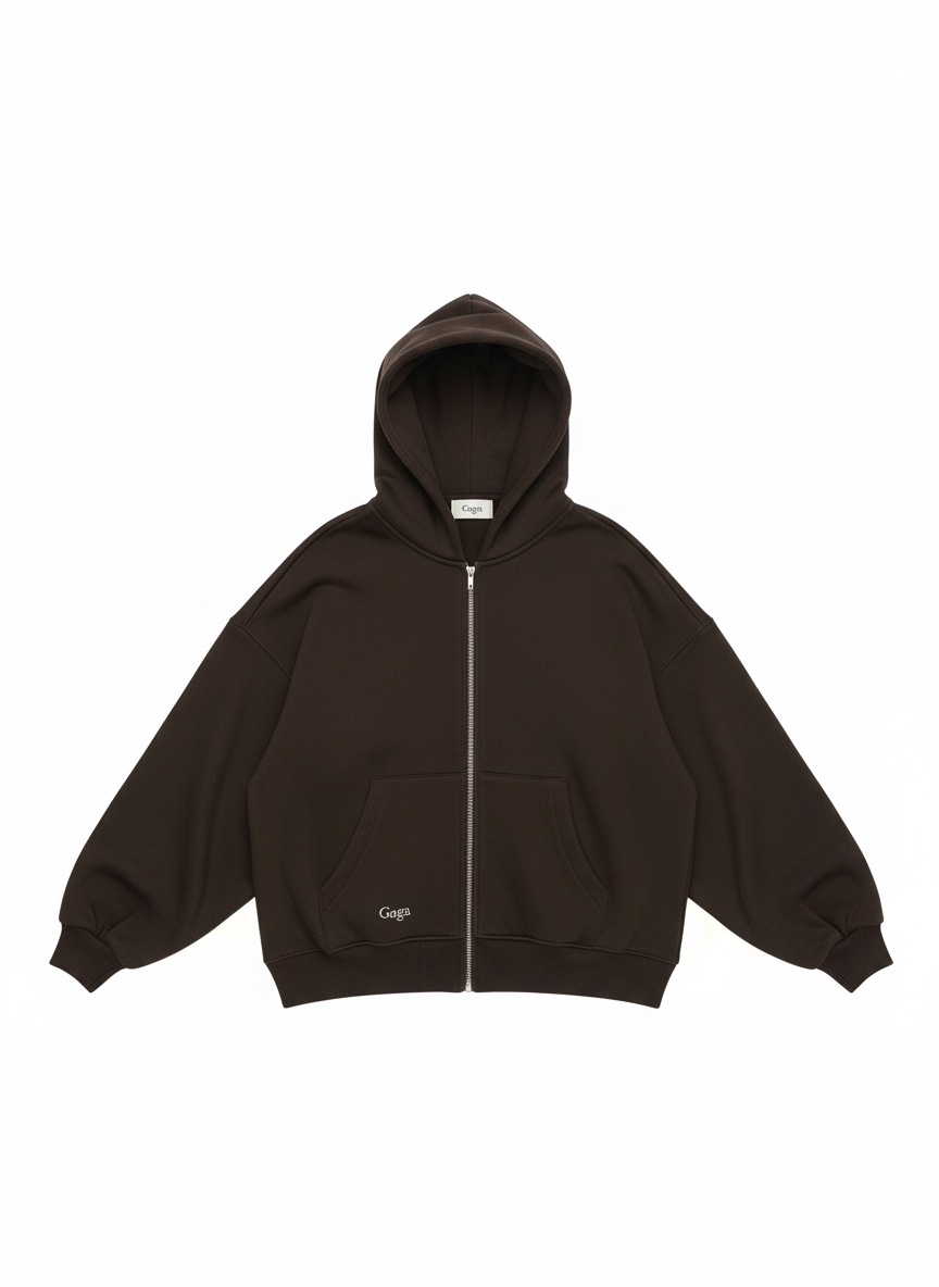Oversized Full-Zip Hoodie photo 1