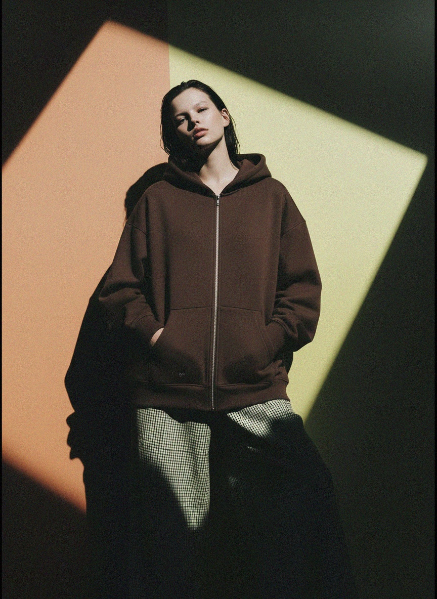 Oversized Full-Zip Hoodie photo 3