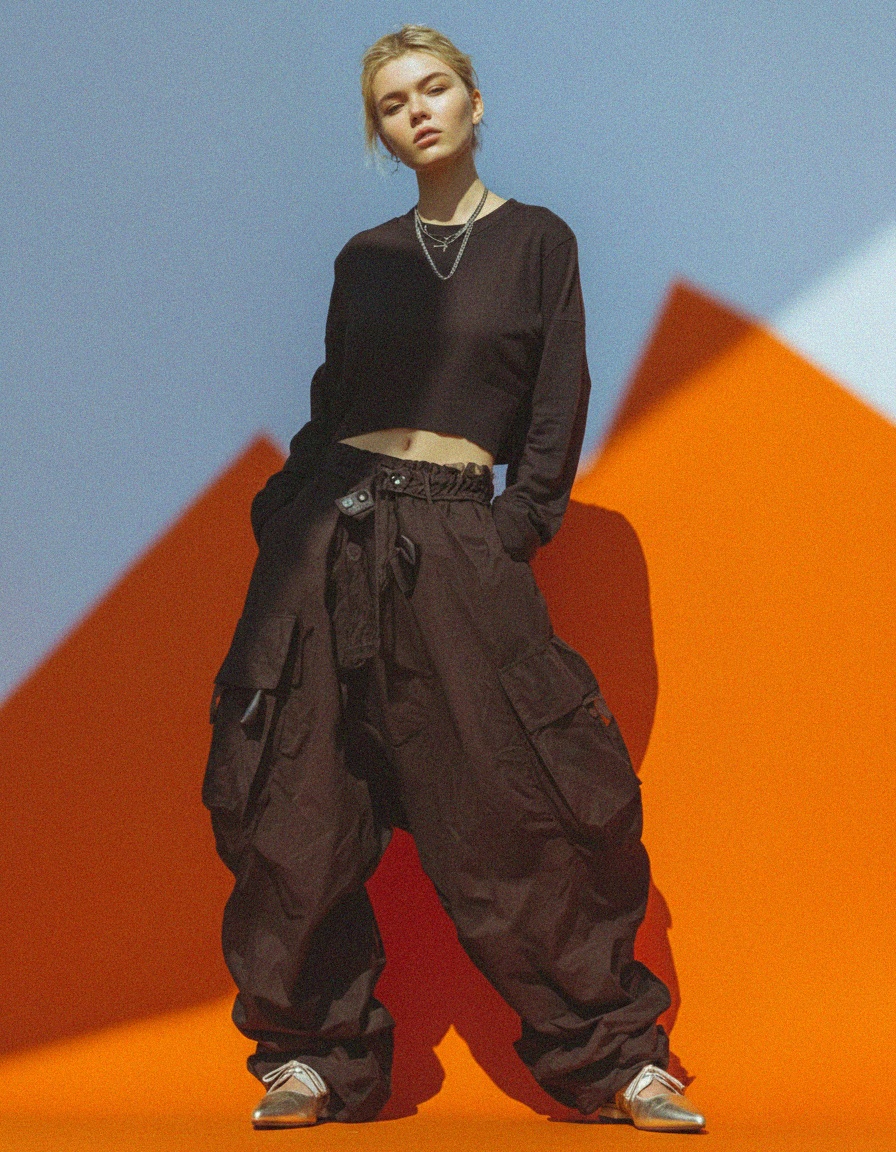 Metallic Gold & White Cut-Out Lace-Up Flats photo 3