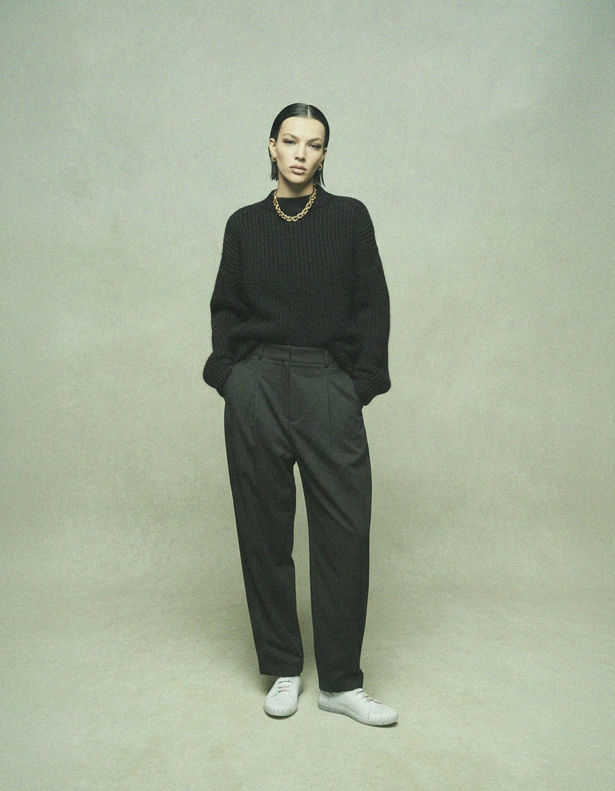 White Perforated Slip-On Sneakers photo 5