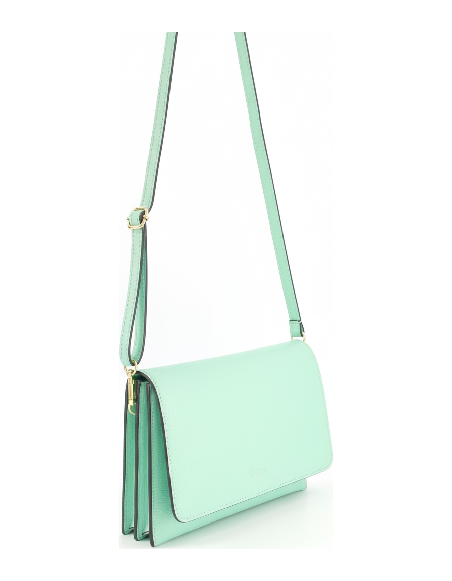 Mint Green Crossbody Bag with Adjustable Strap photo 1