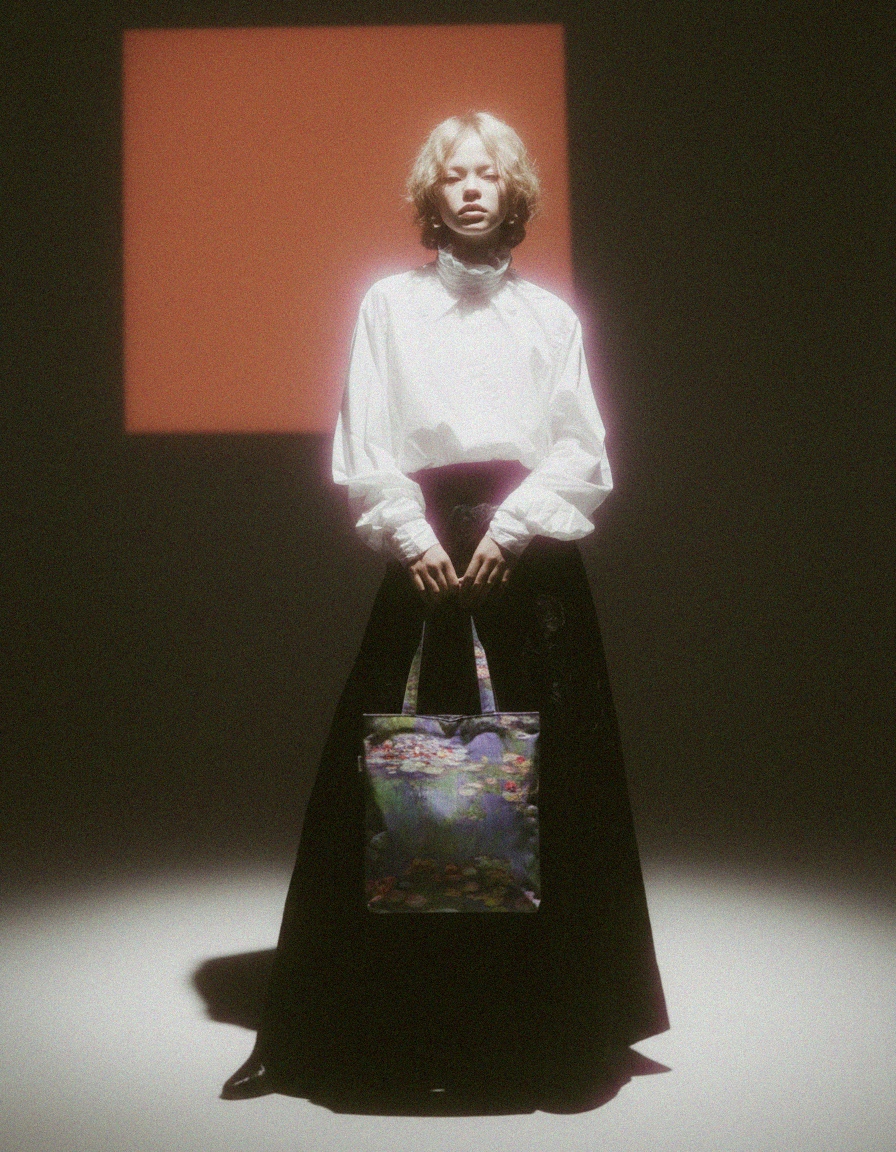 Monet Water Lilies Art Print Tote Bag photo 4