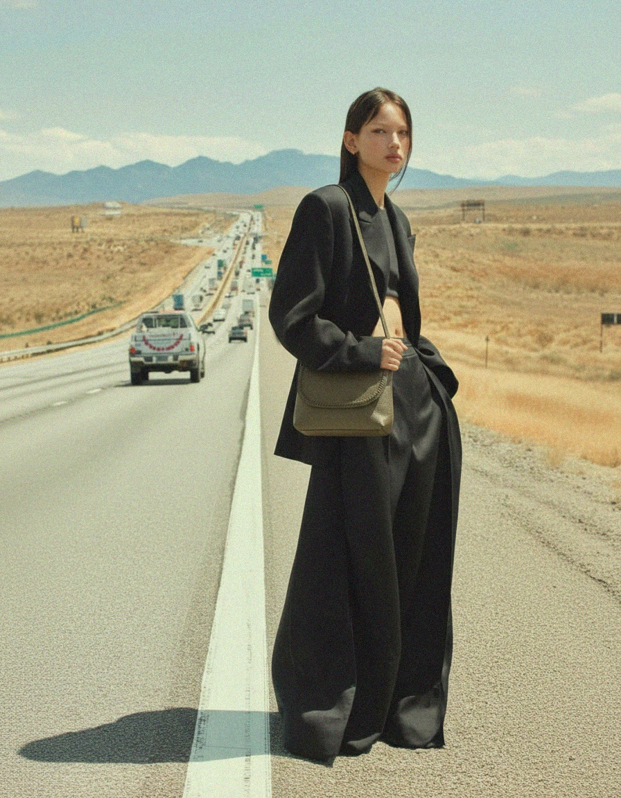 Venezia Olive Green Flap Crossbody Bag photo 2