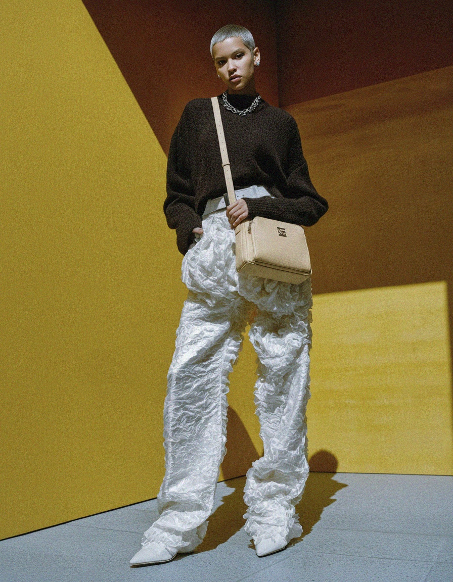 Beige Multi-Pocket Shoulder & Crossbody Bag photo 3