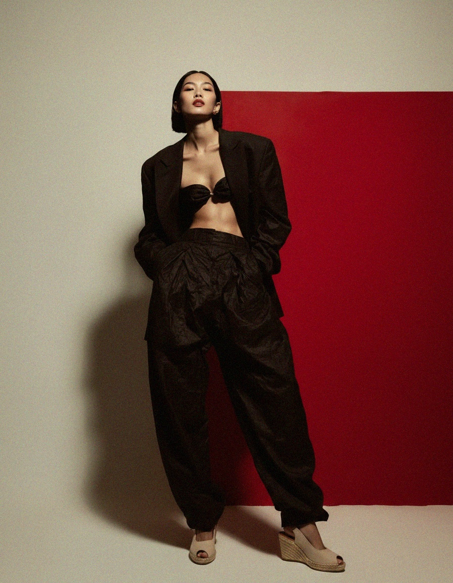 Beige Peep Toe Espadrille Wedge Slingback Sandals photo 3