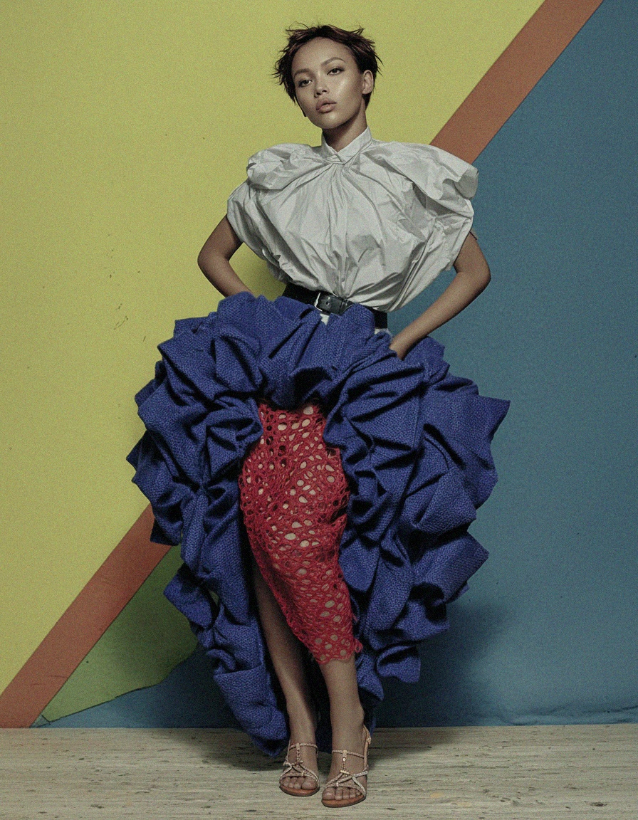 Sparkling Flat Sandals with Ankle Buckle photo 3