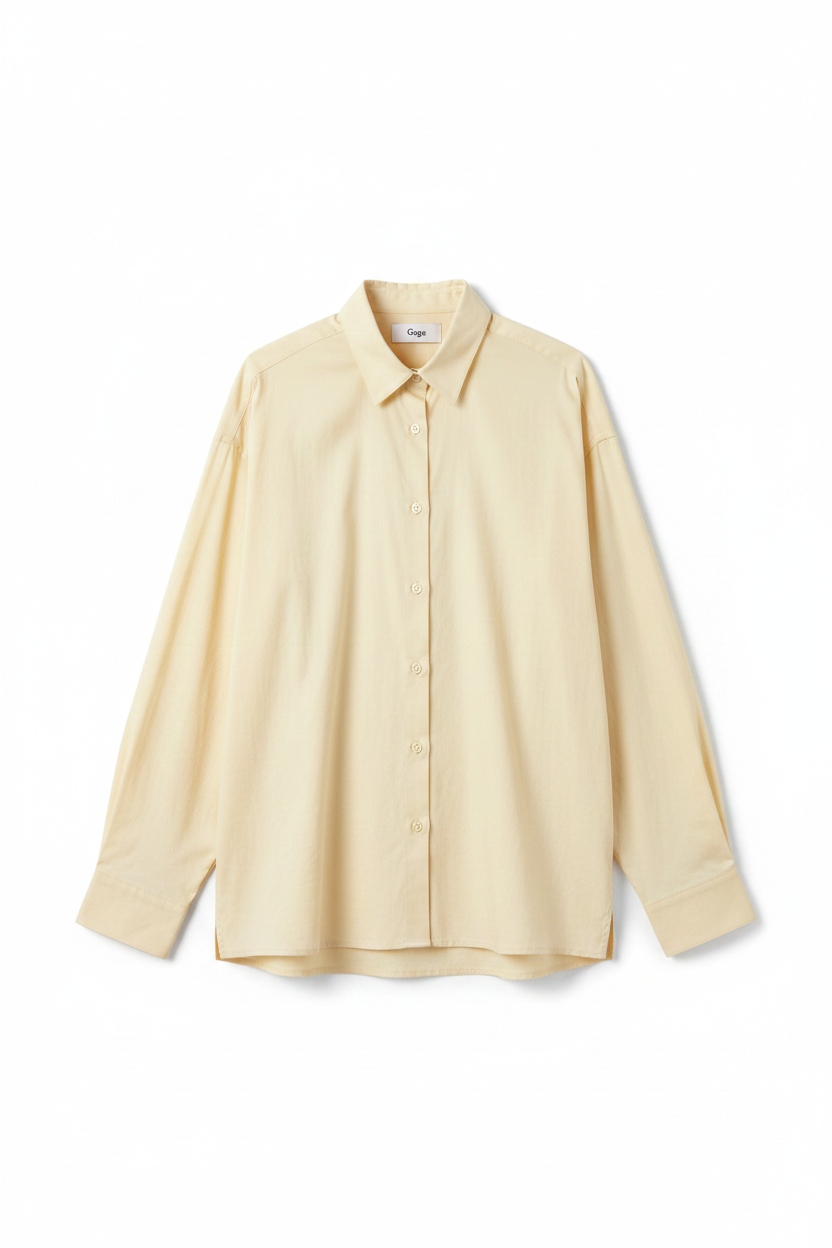 Oversized Button-Up Shirt photo 1