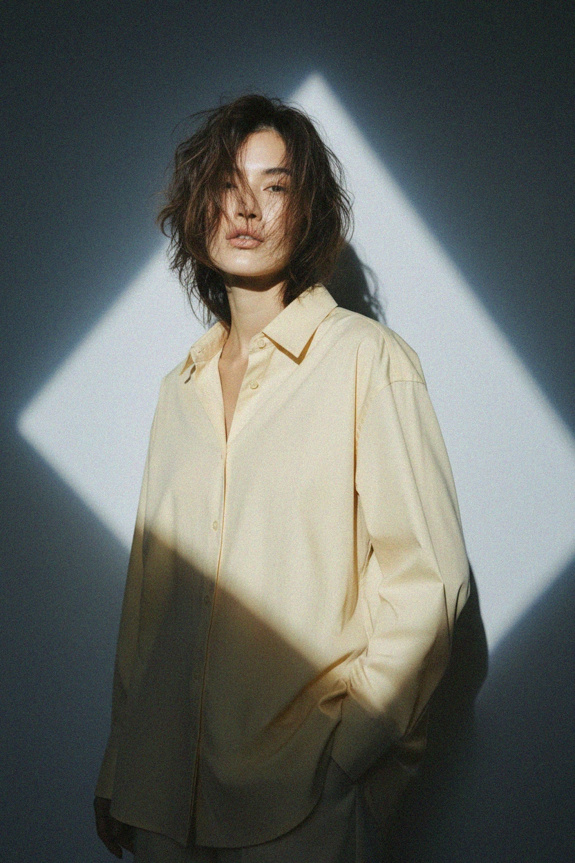 Oversized Button-Up Shirt photo 2