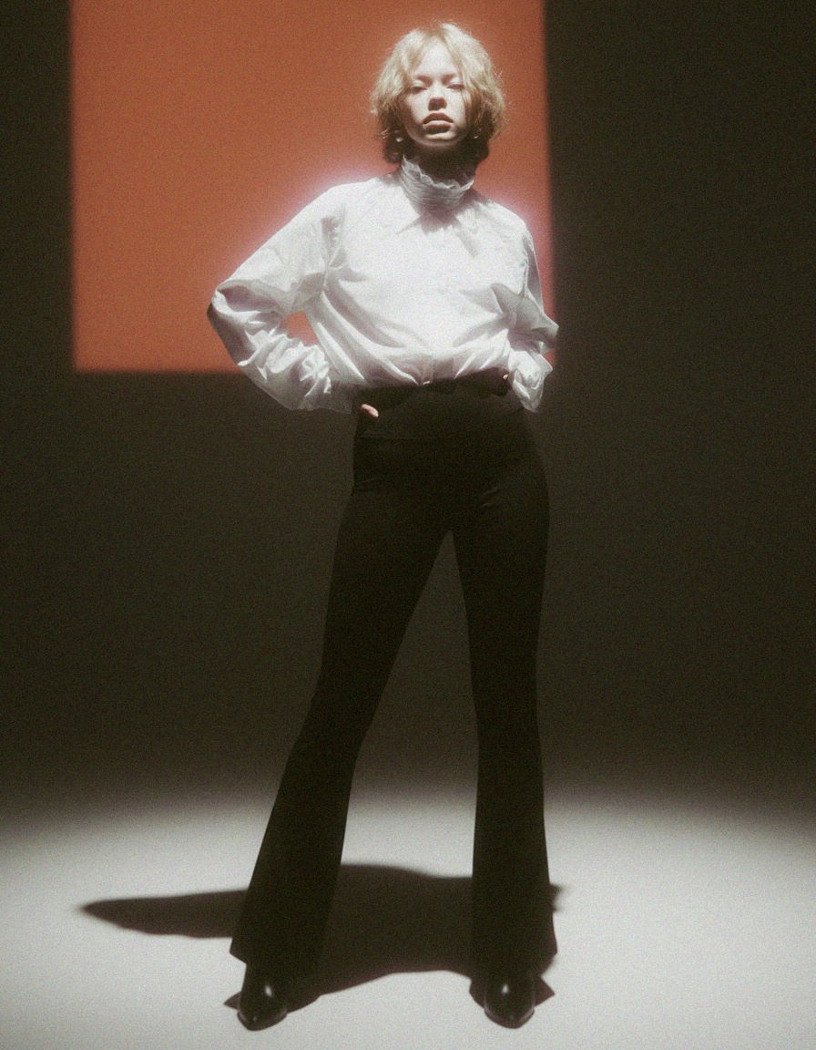 Comfortable Flared Activewear Pants photo 3