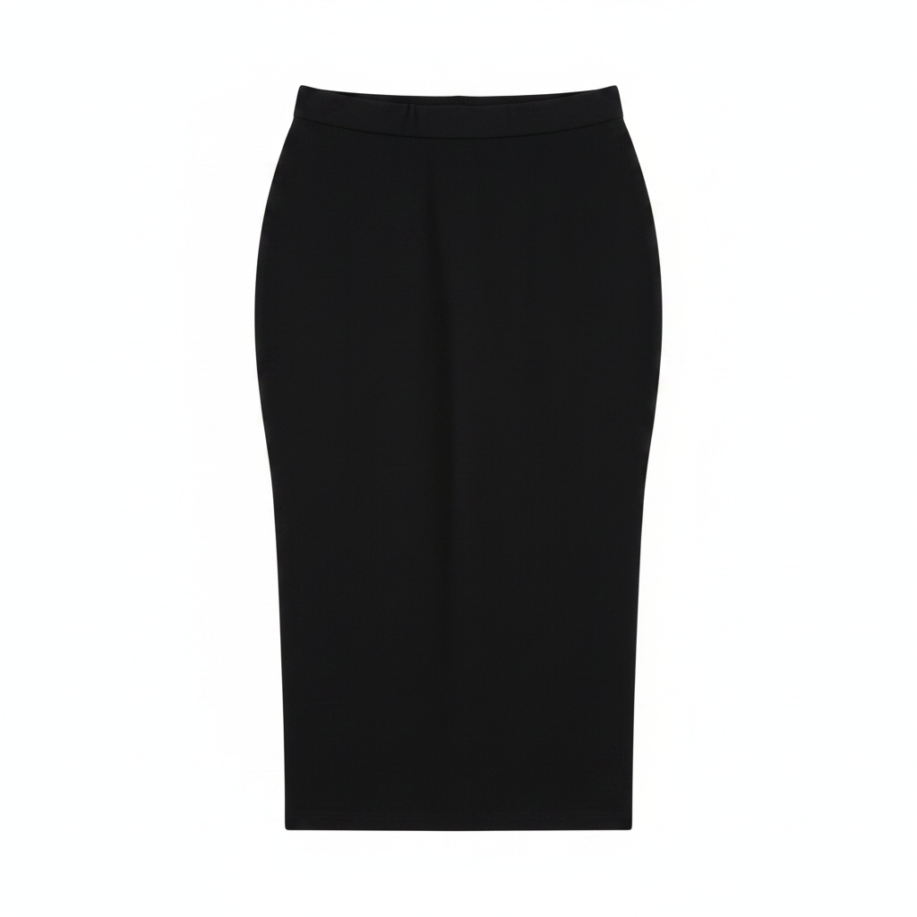 Sleek Form-Fitting Midi Skirt photo 1