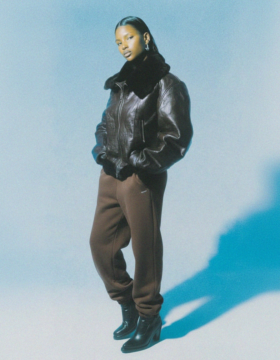 Relaxed Fit Fleece Joggers photo 2
