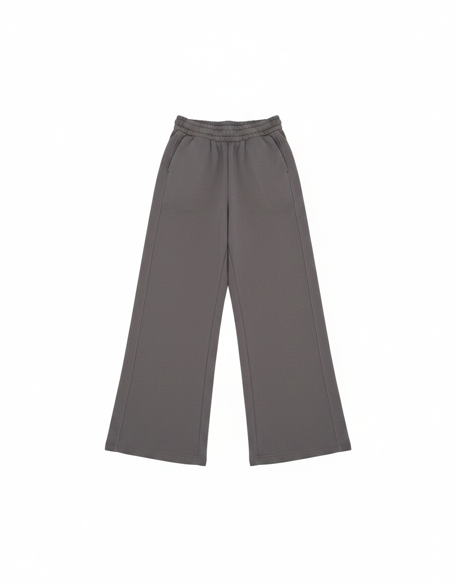 Comfortable Grey Wide-Leg Pants photo 1