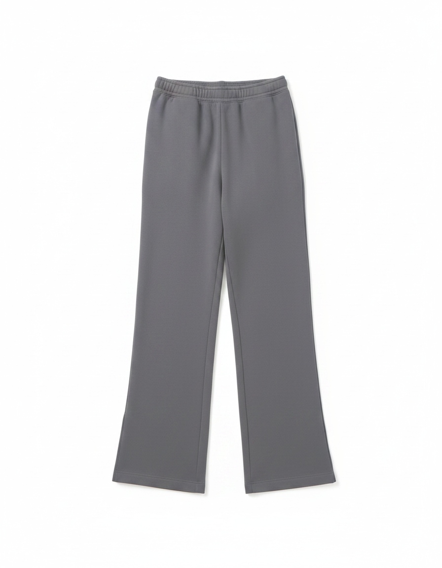 Relaxed Fit Grey Wide Leg Pants photo 1