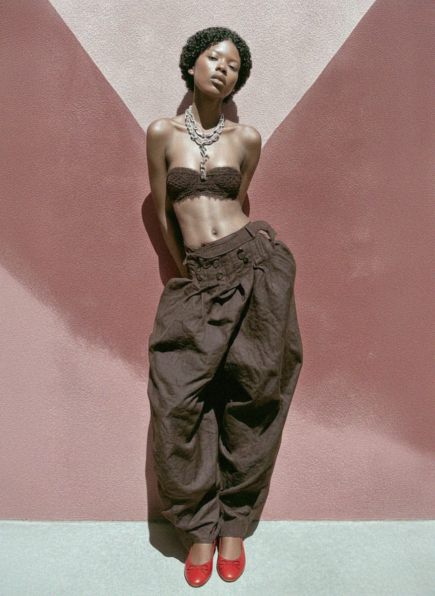 Classic Red Ballet Flats with Bow Detail photo 3