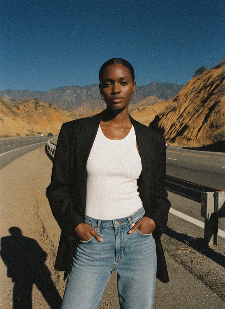 Classic White Tank Top photo 3