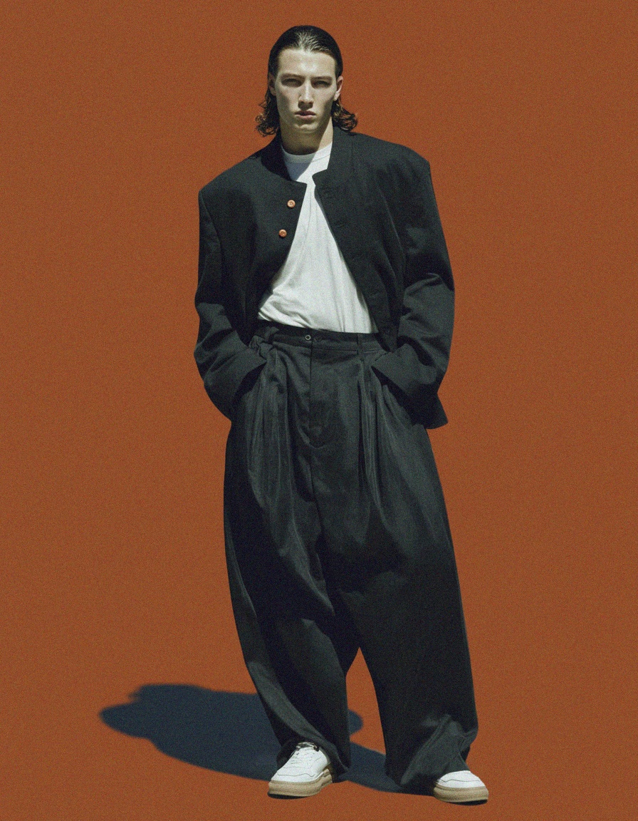 White Leather Low-Top Sneakers with Textured Sole photo 3