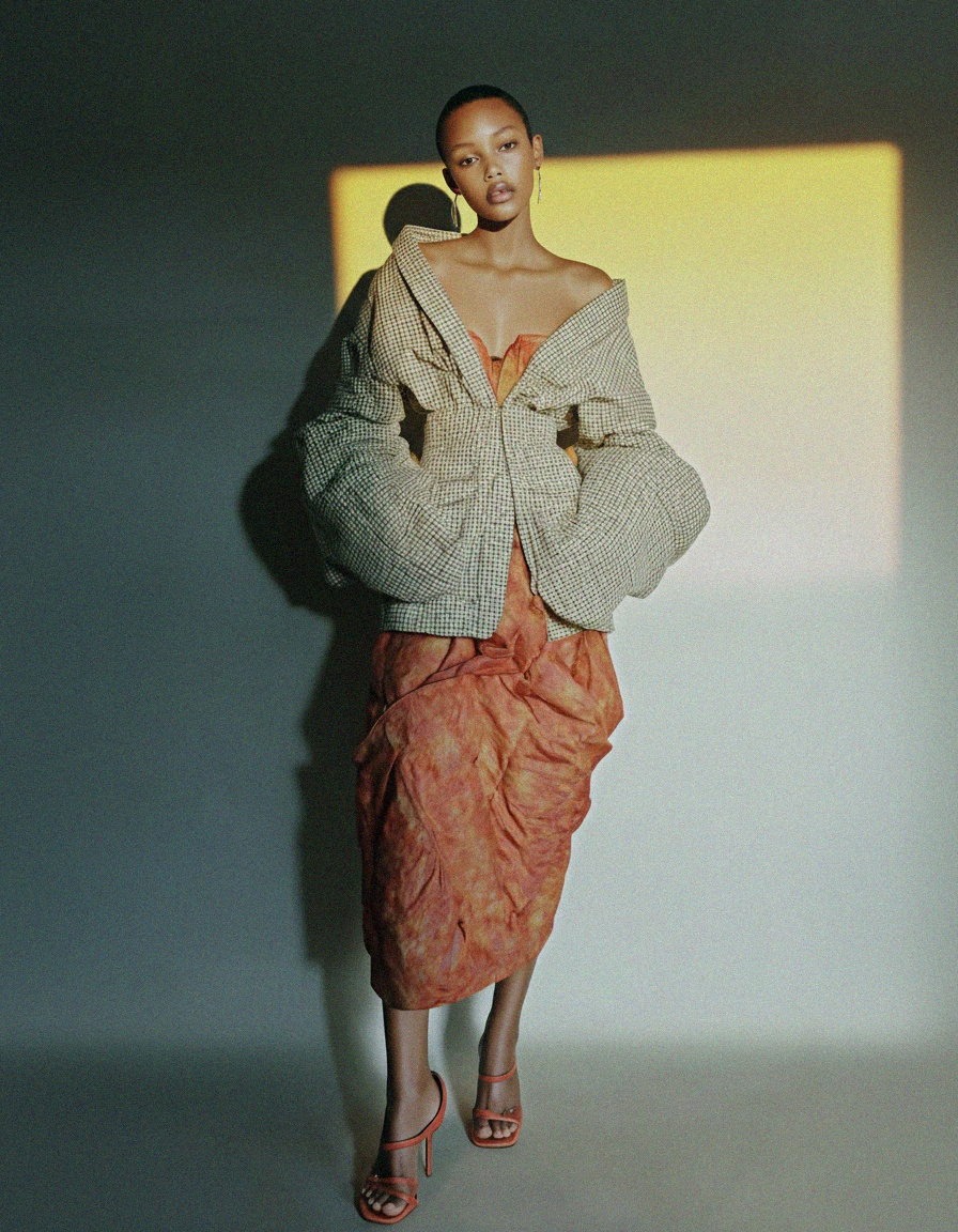 Vibrant Two-Tone Block Heel Slingback Shoes photo 3