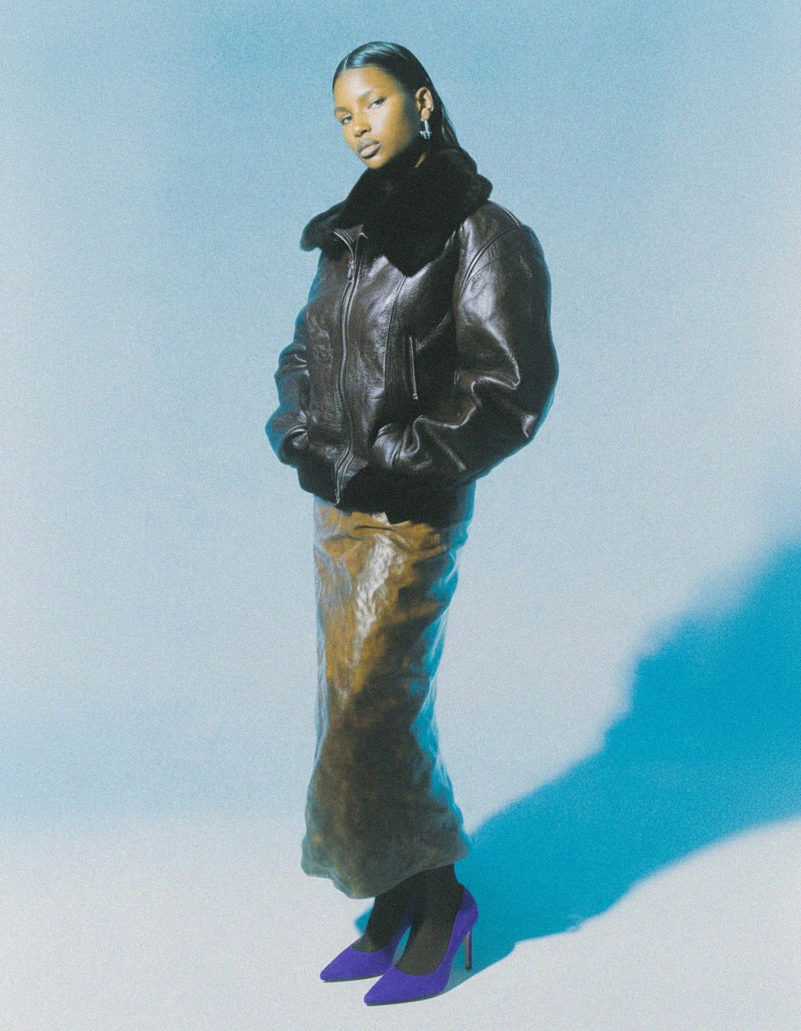 Vibrant Purple Suede Pointed Toe Pumps photo 2