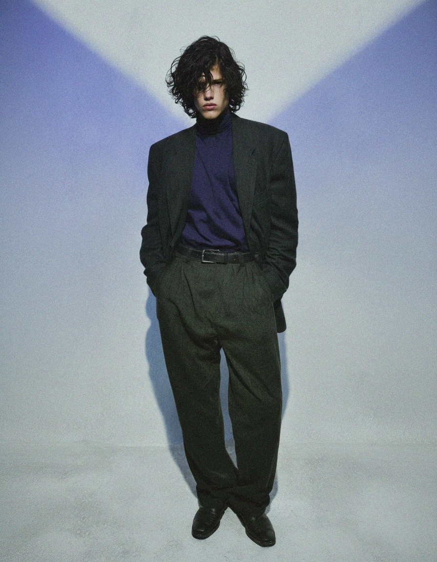 Beige Suede Derby Lace-Up Shoes photo 3