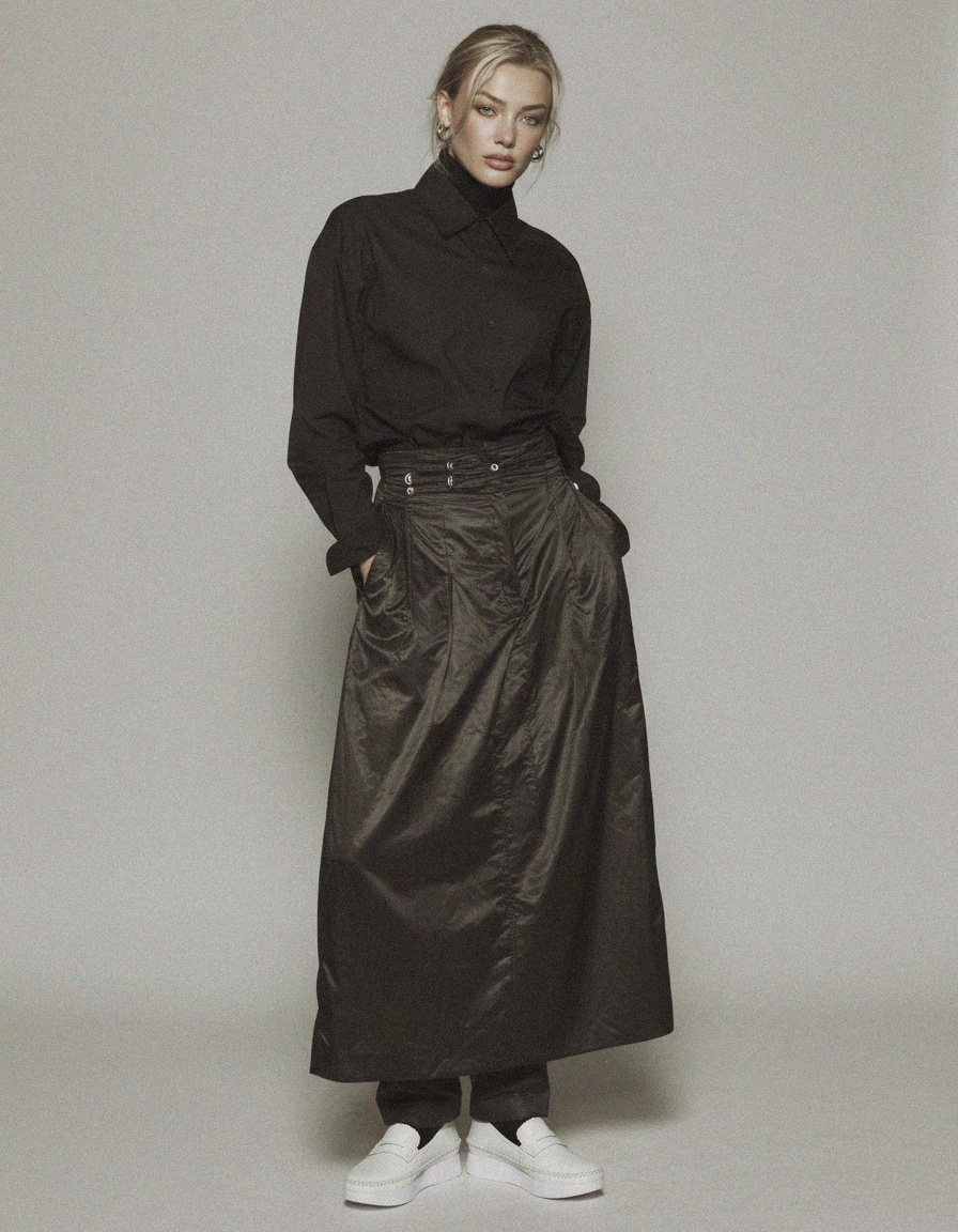 White Platform Loafers with Moccasin Stitching photo 3