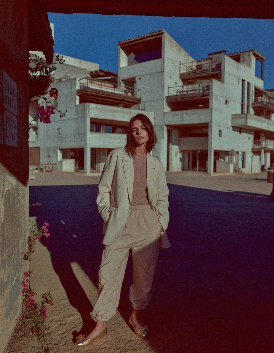 Gold Metallic Ballet Flats with Bow Detail photo 3