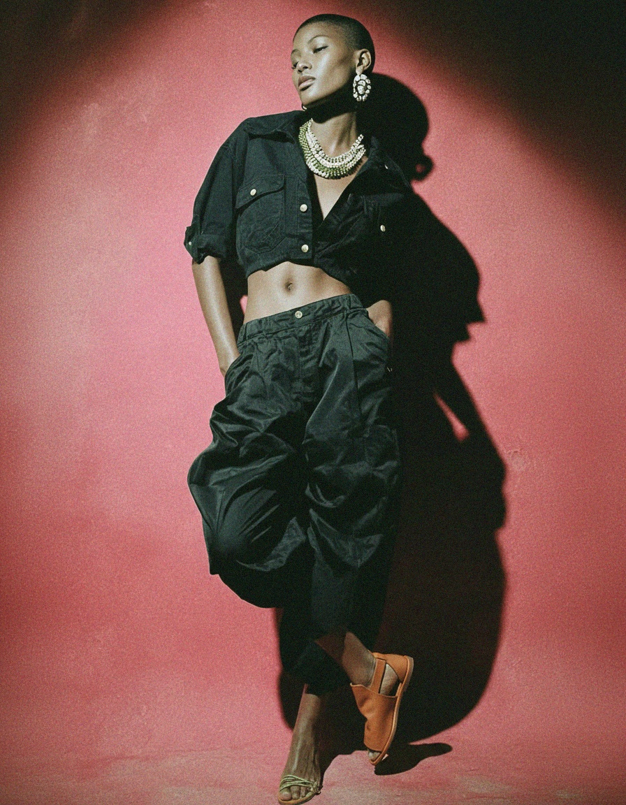 Tan Leather Flat Sandal with Ankle Strap photo 3