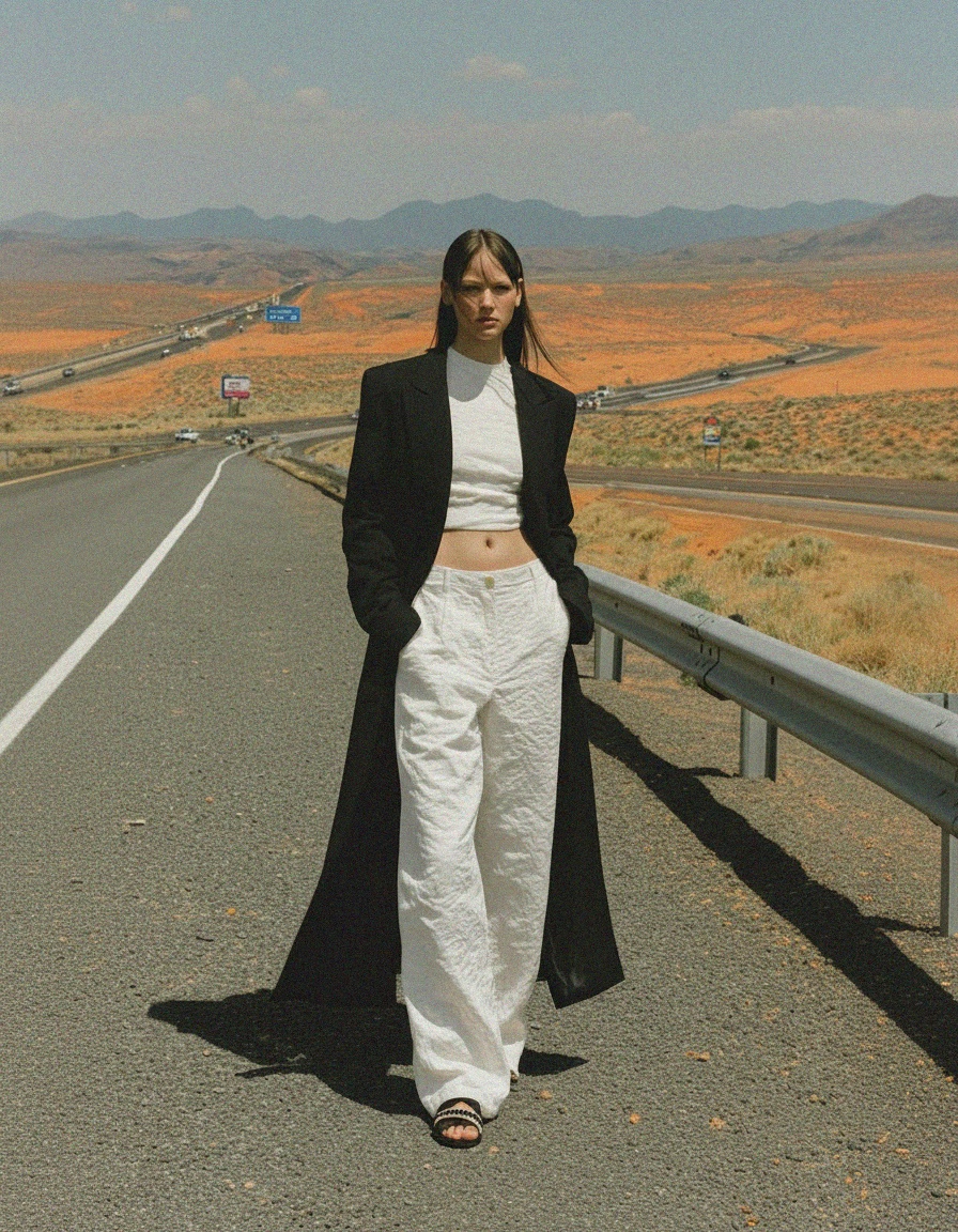 Black Woven Detail Elastic Strap Flat Sandals photo 3