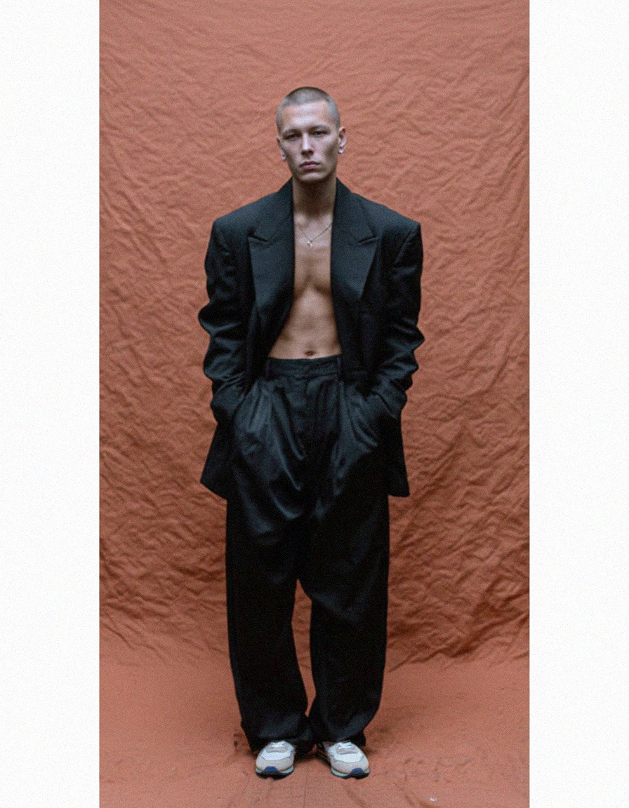 Suede & Mesh Casual Sneakers with Multi-Color Sole photo 3