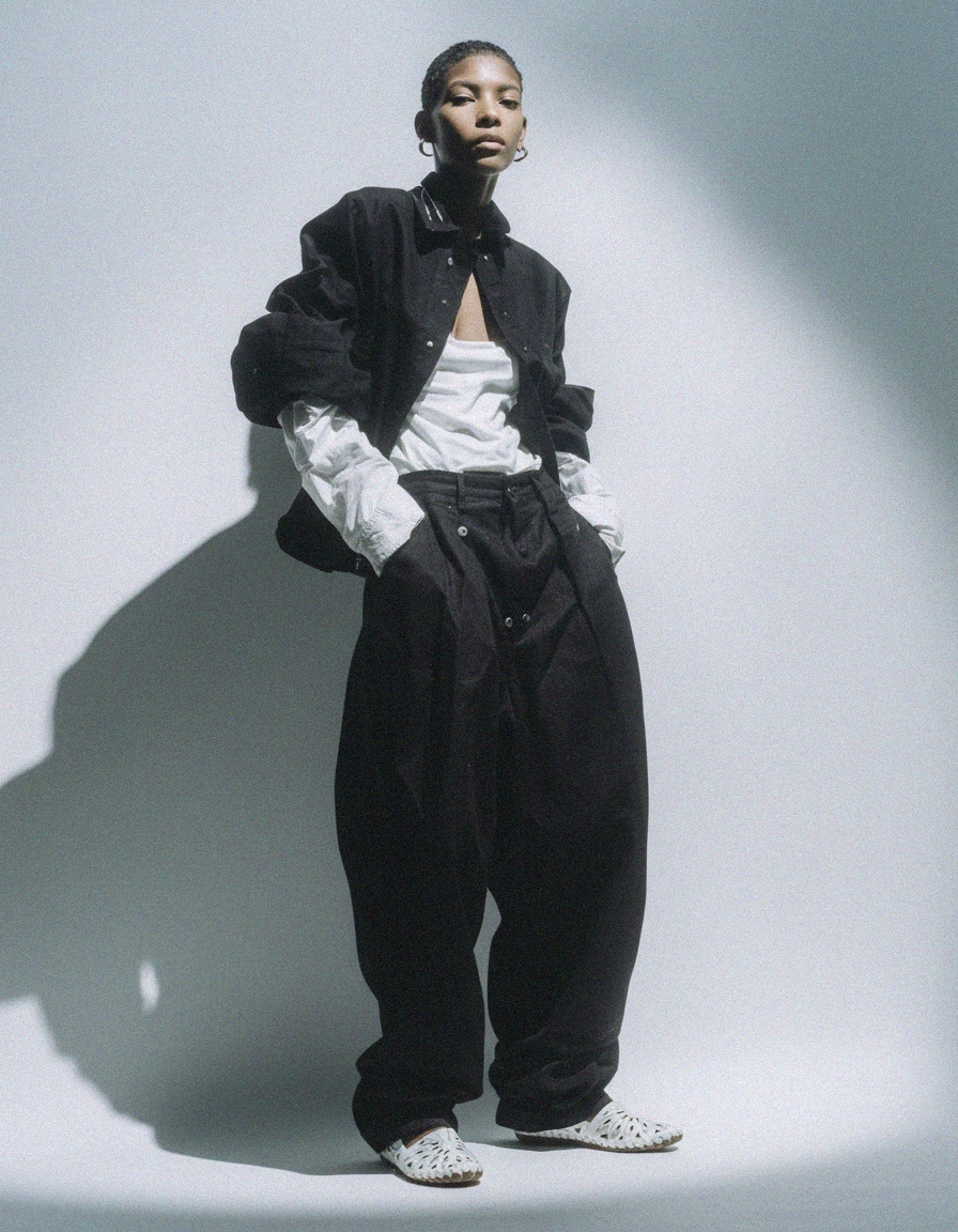 White Perforated Comfort Slip-On Flats photo 3