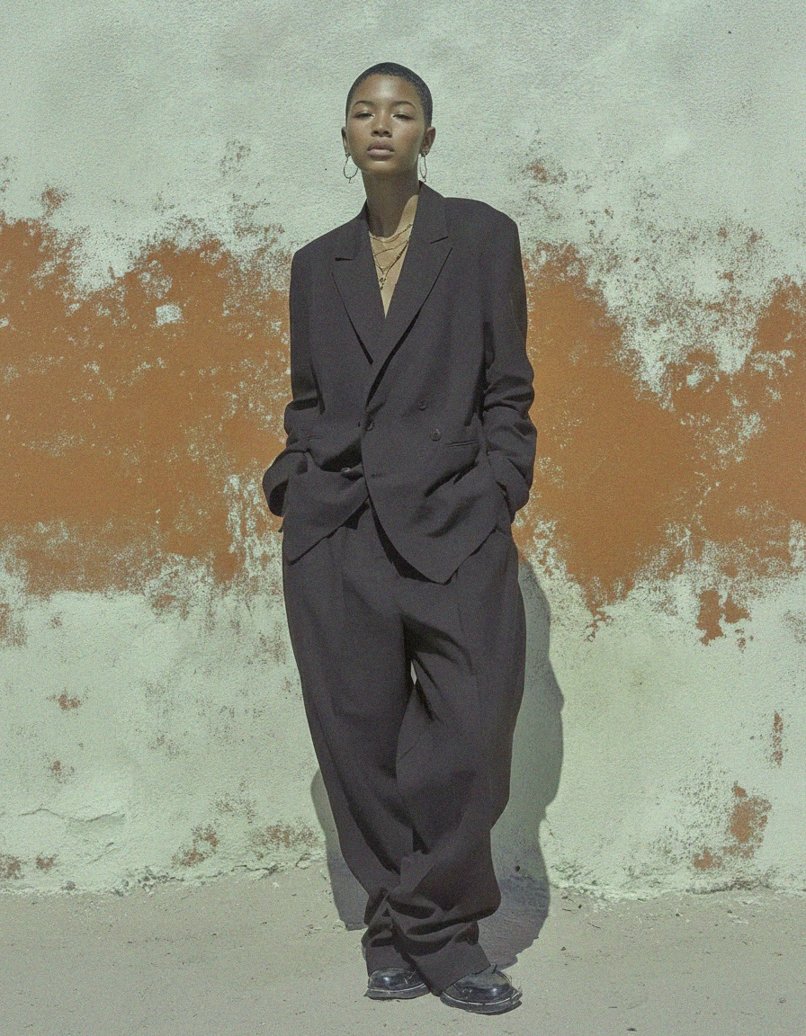 Tan Flat Sandals with Silver Buckle Ankle Strap photo 3