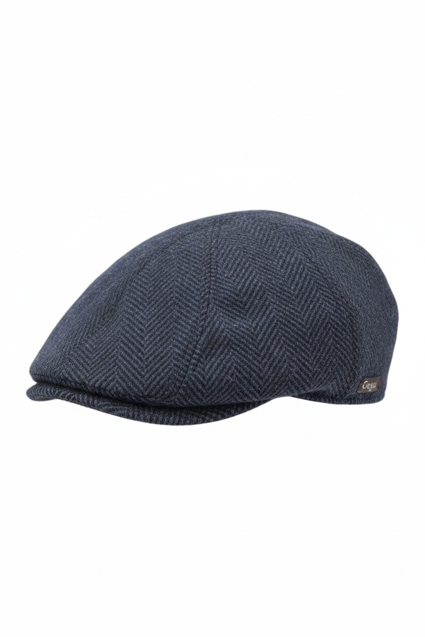 Classic Herringbone Flat Cap photo 1