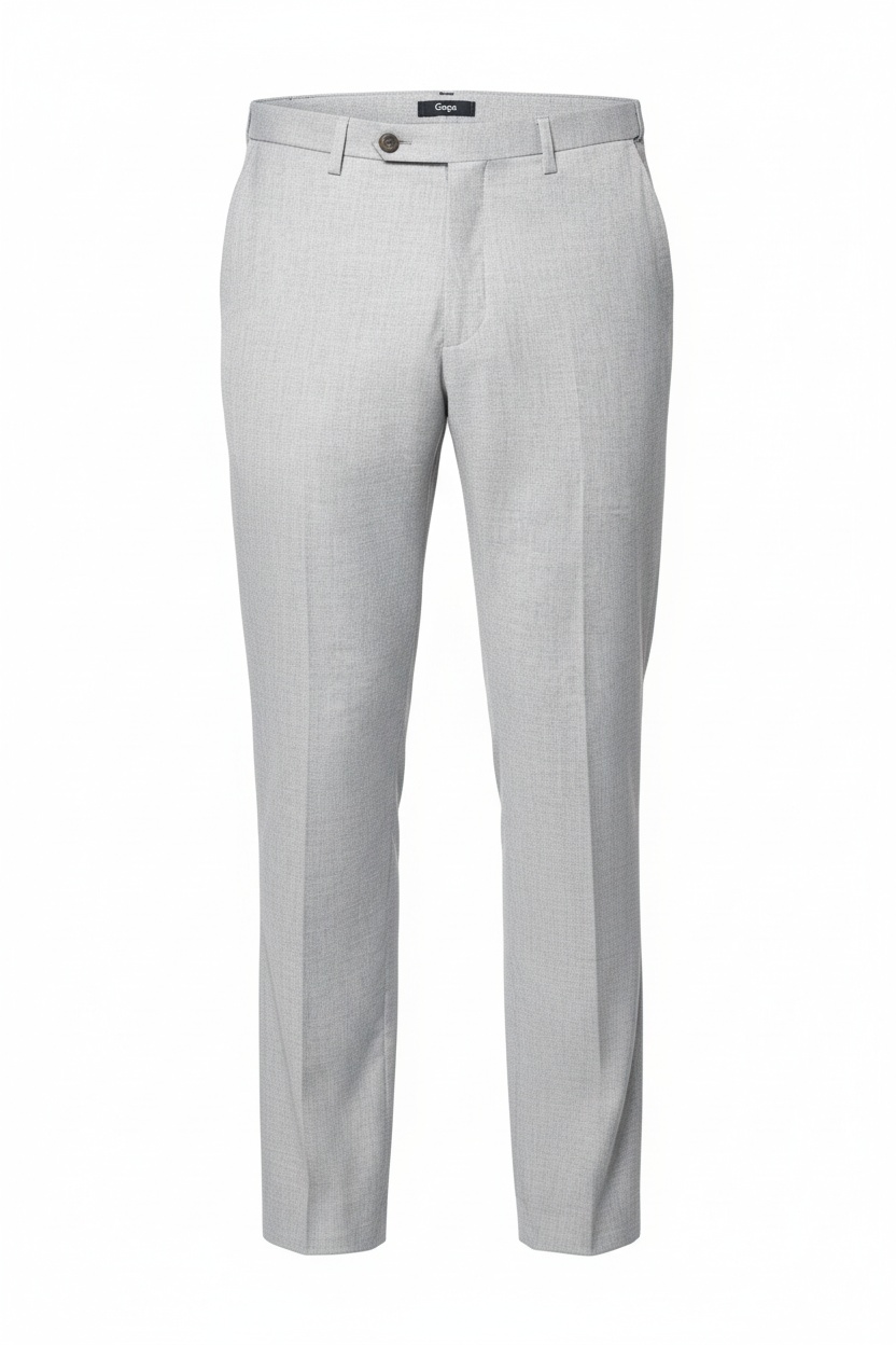 Classic Long Grey Trousers photo 1