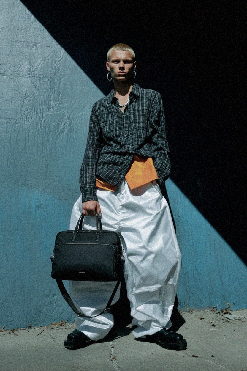 Sleek Black Business Bag with Handles and Shoulder Strap photo 3