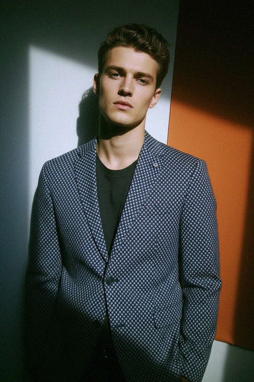 Stylish Patterned Blazer photo 3