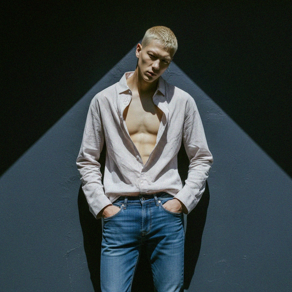 Comfort Fit Blue Denim Jeans photo 3