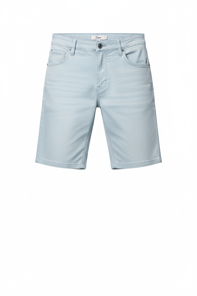 Light Blue Casual Shorts photo 1