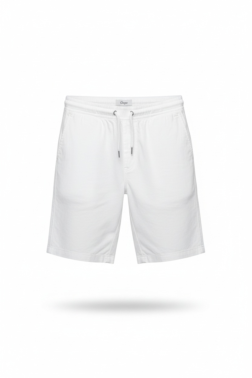 Classic White Casual Shorts photo 1