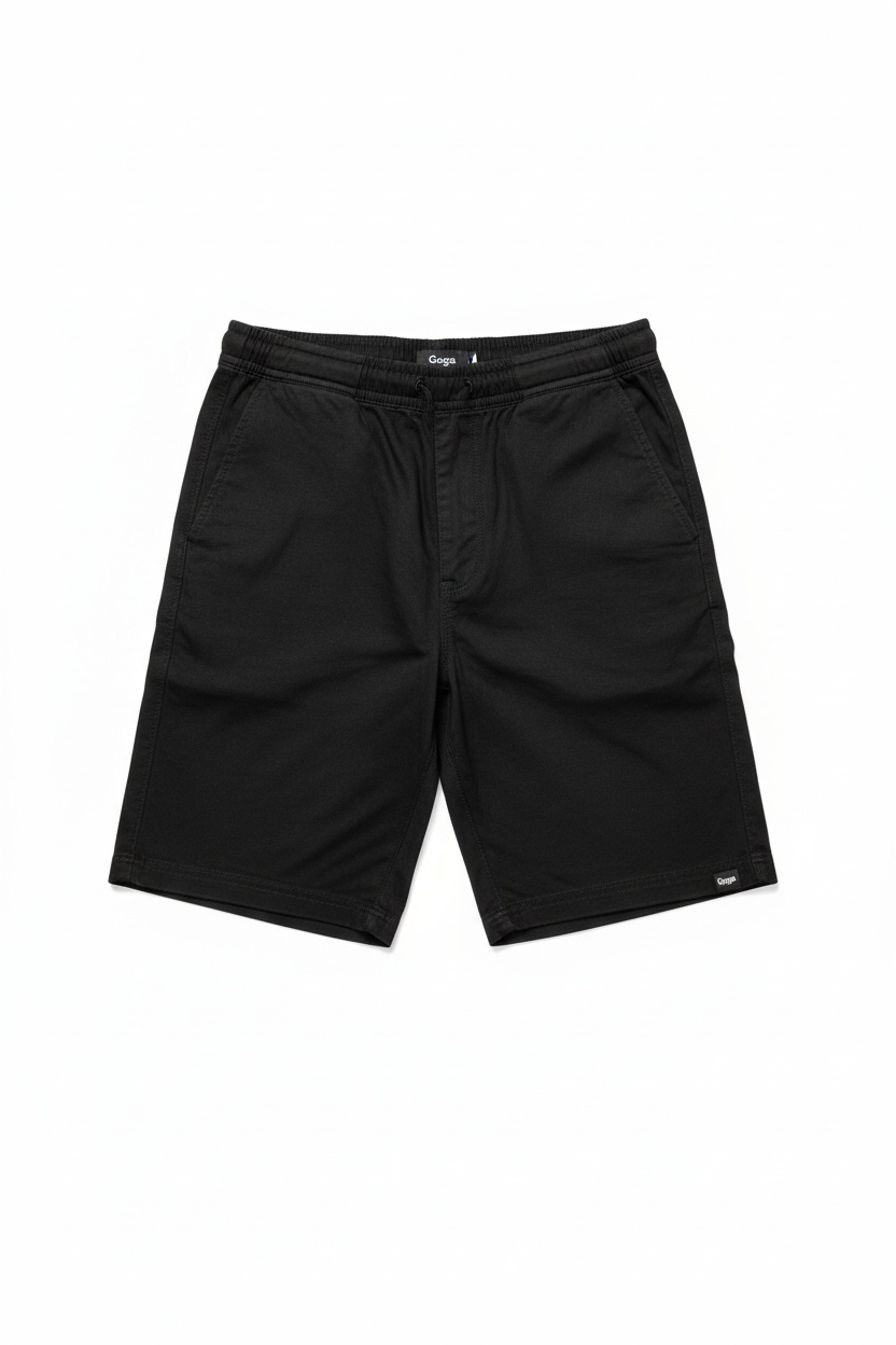 Classic Black Casual Shorts photo 1