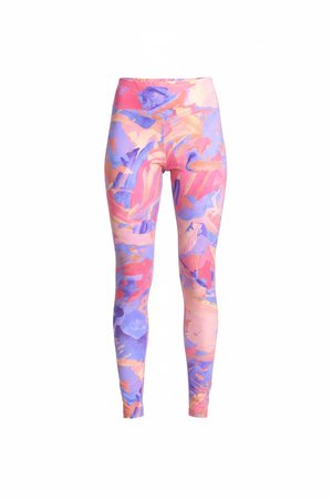 Vibrant Abstract Print Leggings