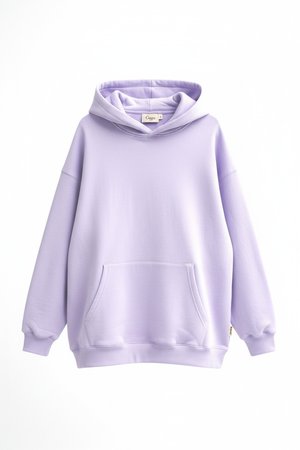 Oversized Lavender Hoodie