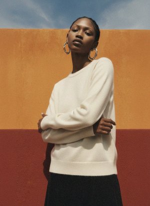 Classic Soft Knit Crew Neck Sweater