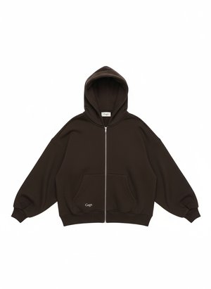 Oversized Full-Zip Hoodie